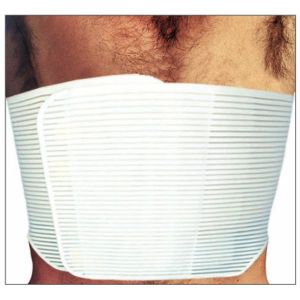 Fascia post-operatoria cardotoracica con apertura a 4 velcri regolabili