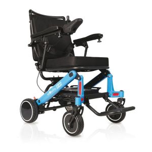 Carrozzina per disabili elettrica pieghevole 