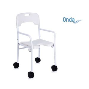 sedile per doccia con ruote