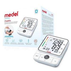 medel clip & go misuratore di pressione automatico con scatola