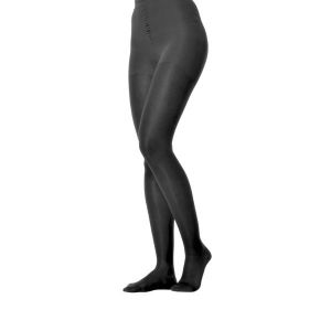 Collant compressivo Sheer & Soft corto nero a punta chiusa CL.1 