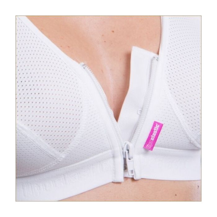 Reggiseno Post Operatorio Con Apertura Anteriore - Cotone Morbido, Tasca Per Protesi, Senza Ferretto