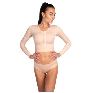 corpetto lipoelastic compressivo beige
