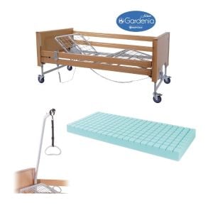 letto elettrico + materasso + alzamalati