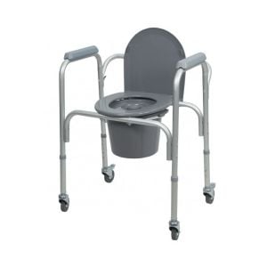 sedia comoda con ruote