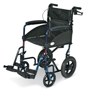 sedia a rotelle pieghevole leggera alluminio transit light wimed