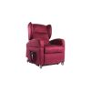 poltrona reclinabile bordeaux