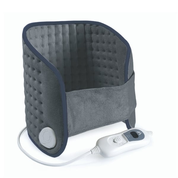 Termoforo Elettrico 30x60 Cm Per Schiena, Collo E Spalle - Cuscino Riscaldante Morbido Con 9 Temperature E Timer, Lavabile