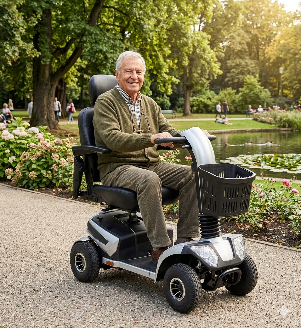 scooter per anziani e disabili